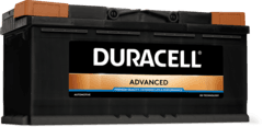 1 thumbnail image for DURACELL Akumulator ADVANCED 12v, 100Ah, D+, 820A, 354*175*190
