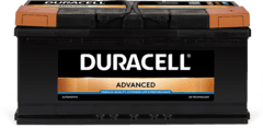 0 thumbnail image for DURACELL Akumulator ADVANCED 12v, 110Ah, D+, 900A, 394*175*190, kleme na siroj strani