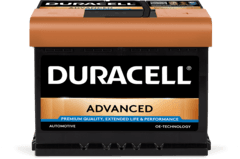0 thumbnail image for DURACELL Akumulator ADVANCED 12v, 62Ah, D+, 550A, 241*175*175