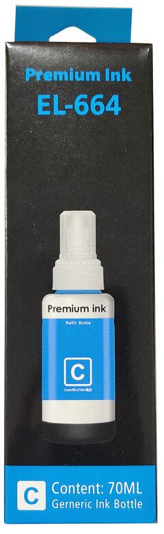 1 thumbnail image for SINOCOPY Inkjet T6642 C dopunska boja bočica sadri 70 ml za Epson cijan