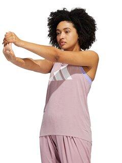 Slike ADIDAS Ženska majica 3-Stripes Logo Tank Top roze