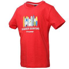 0 thumbnail image for HUMMEL Majica za dečake Hmllevi T-Shirt S/S T911516-1301 crvena