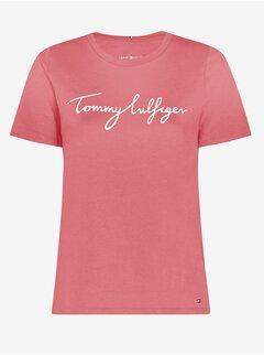 Slike TOMMY HILFIGER Ženska majica kratkih rukava roze