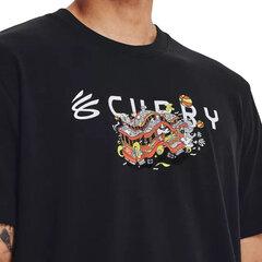 2 thumbnail image for UNDER ARMOUR Muška majica Ua curry trolly hvyweight ss crna