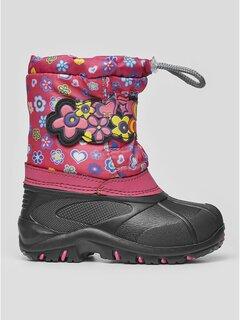 BRILLE Zimske čizme za devojčice roze-crne