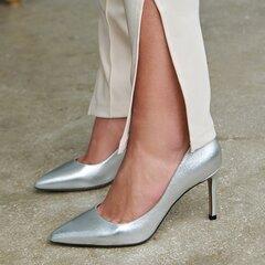 Slike OPPOSITE Ženske cipele na štiklu TL22206 srebrne