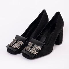 VALENTINO Ženske cipele od prevrnute kože crne