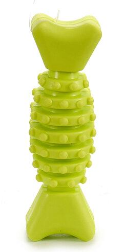 MASCOW Silikonska igračka za kućne ljubimce u obliku kosti zelena