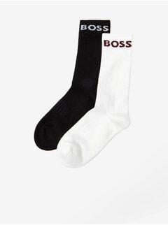 BOSS Muške čarape 2/1 crne i bele
