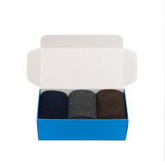 Slike BOX SOCKS Čarape za dečake 3/1 sive, braon, teget