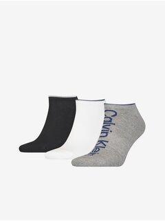 CALVIN KLEIN Muške čarape 3/1 bele, crne i bele