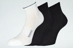 GERBI Sportske čarape Athletic 3/1 art.251 42-44 M3 crne i bele