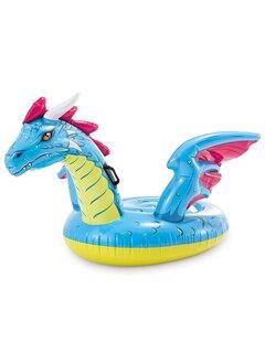 0 thumbnail image for INTEX Zmaj na naduvavanje za vodu Mystical Dragon Ride-On plavi