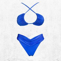 3 thumbnail image for CHERRY BERRY Ženski donji deo kupaćeg kostima svetlucavo plavi