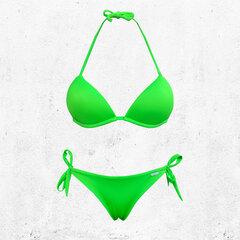 0 thumbnail image for CHERRY BERRY Ženski dvodelni kupaći kostim sa silikonskim Push up-om neon zeleni