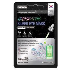 1 thumbnail image for MBEAUTY Maska oko očiju Hologram Silver 1 par