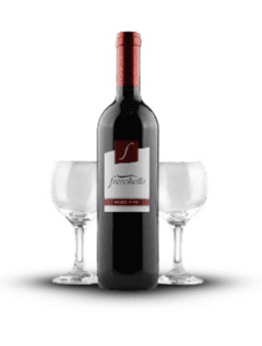 1 thumbnail image for FRESCHELLO Rosso crveno vino + 2 čaše 0,75l