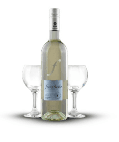 1 thumbnail image for FRESCHELLO Bianco belo vino + 2 čaše 0,75l