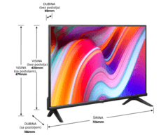 7 thumbnail image for Hisense Televizor 32A4K 32" Smart, LED, HD