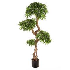 FLORA WORLD Veštački podokarpus bonsai h160 zeleni