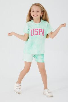 2 thumbnail image for U.S. POLO ASSN. Komplet šorc i majica za devojčice US1422-4 menta