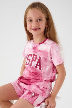 0 thumbnail image for U.S. POLO ASSN. Komplet šorc i majica za devojčice US1422-4 roze
