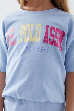 3 thumbnail image for U.S. POLO ASSN. Pidžama za devojčice US1418-G plava