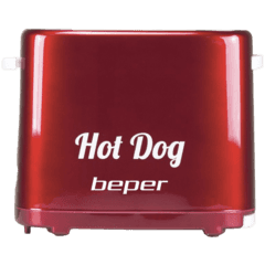 0 thumbnail image for Beper BT.150Y Aparat za Hot dog, 750W, Crveni
