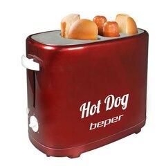 1 thumbnail image for Beper BT.150Y Aparat za Hot dog, 750W, Crveni
