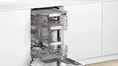 4 thumbnail image for BOSCH Ugradna mašina za pranje sudova SPV6YMX08E 45cm bela