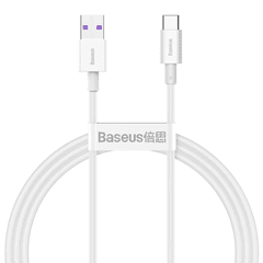 4 thumbnail image for BASEUS USB kabl za brzo punjenje tip-C USB 66W 1m beli