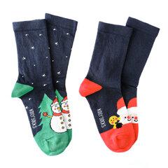 1 thumbnail image for KOLY SOCKS Set novogodišnjih čarapa za decu 2/1 teget