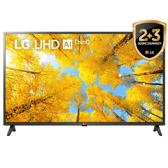 LG Smart televizor 43UQ75003LF/UHD/43"/smart/ThinQ AI i WebOS crni