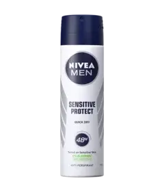 1 thumbnail image for NIVEA MEN Fresh Sensitive Set, ( Nivea Men Sensitive protect sprej 150 ml, Nivea Men Sensitive gel za tuširanje 250 ml)