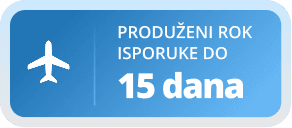 produženi rok
isporuke do