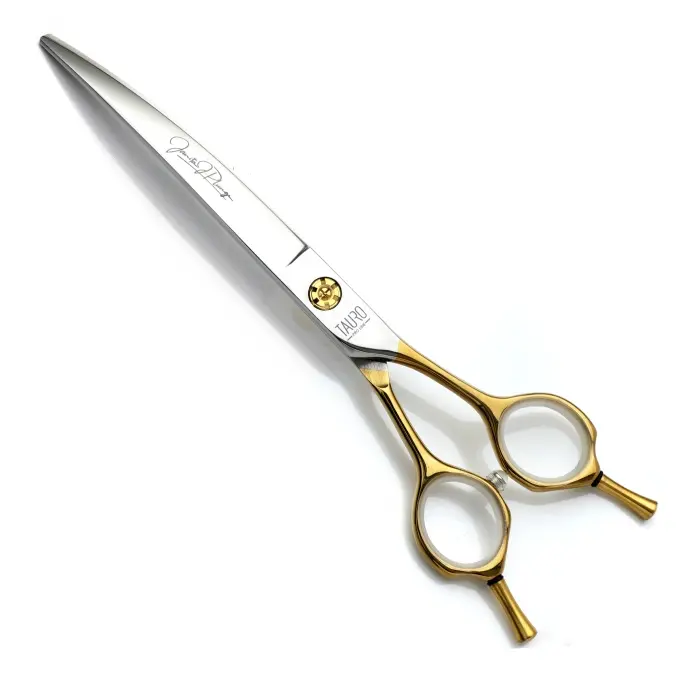 TAURO PRO LINE Makaze za šišanje pasa Curved, 15cm, Sive