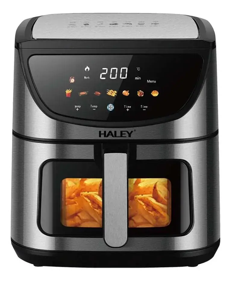 Haley Air fryer digitalni HY2550, 13.5l, 2600W, Tamnosivi