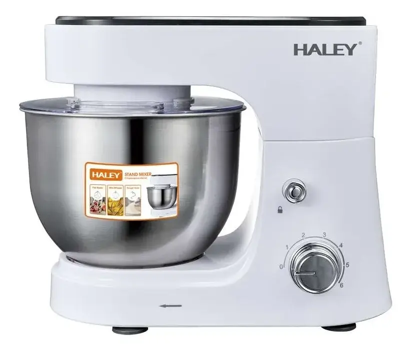 Haley Mikserr sa posudom HY2407, 6l, 1200W, Beli