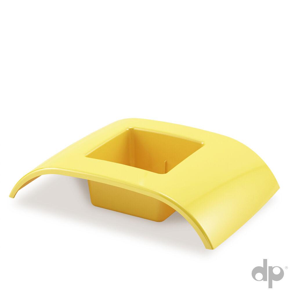 D.plast Posuda za ikebanu 1, Žuta