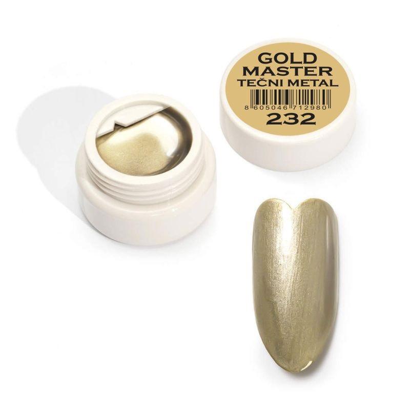 Master Tečni metal gel, Zlatne boje