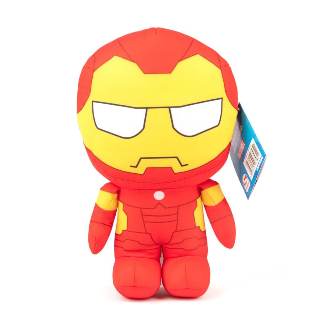 Sambro Plišana igračka sa zvukom Iron Man Marvel, Crveno-žuta
