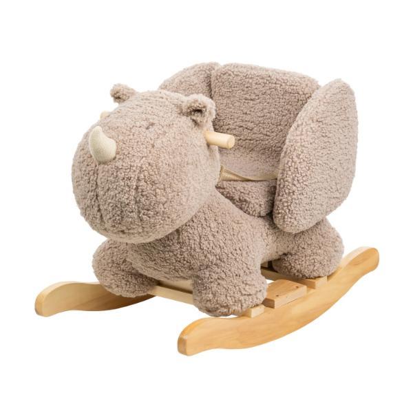 Nattou Njihalica za decu plišani nosorog Teddy, Krem