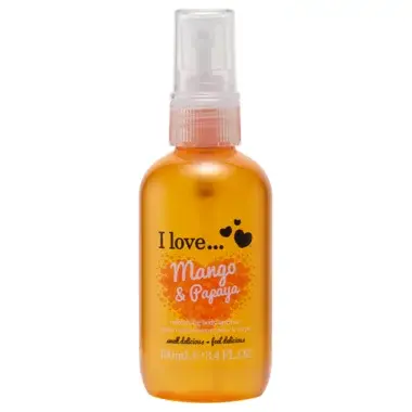 I LOVE Sprej za telo Mango i papaja, 100ml