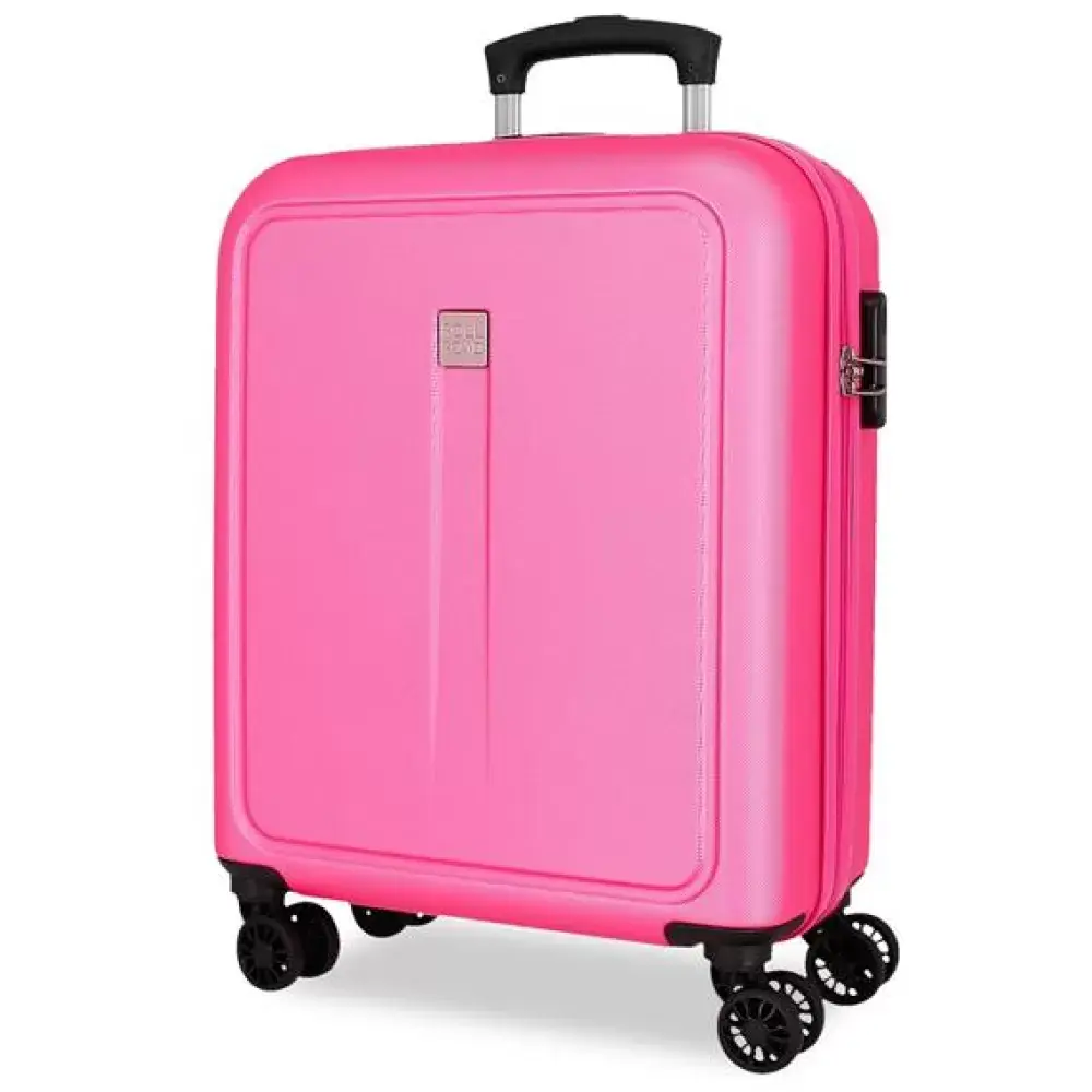 Ženski kofer Roll Road Camboya 506912E, 55 cm, roze
