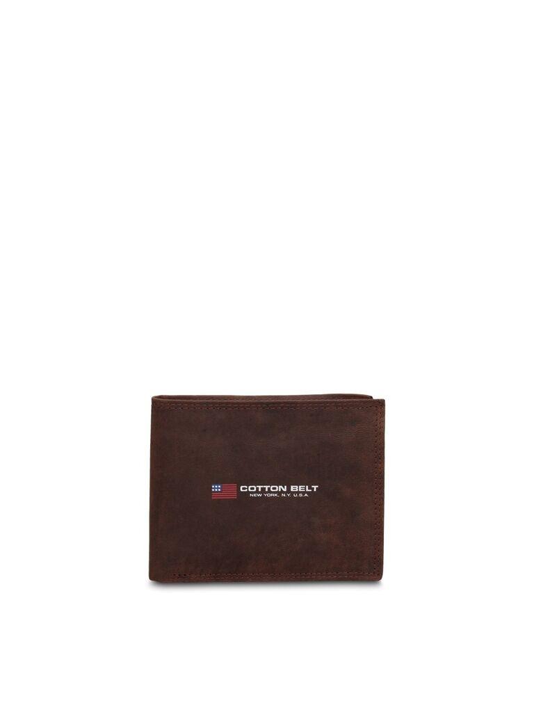 Cotton Belt Muški kožni novčanik K19059P053, Braon