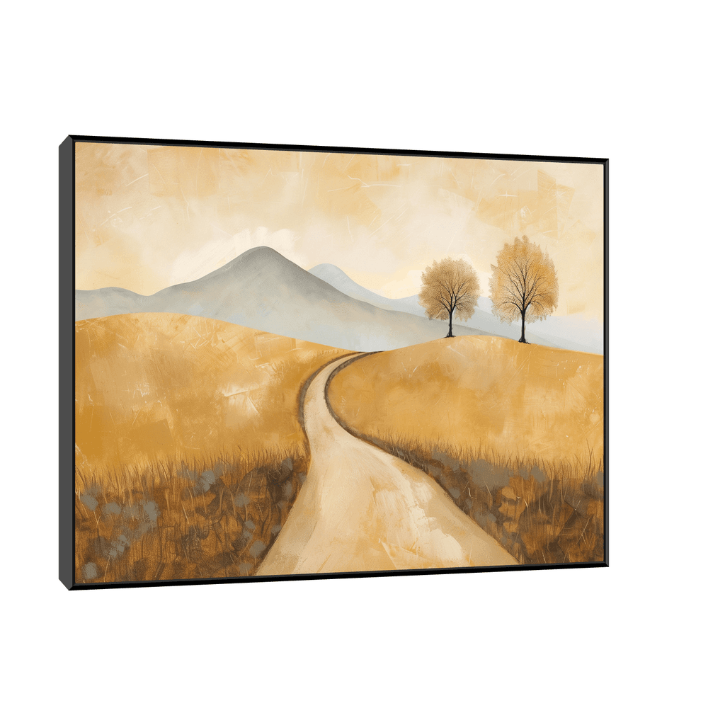 Canvas Slika na platnu Na putu kući IV 40x30cm, Sa ramom, Crni