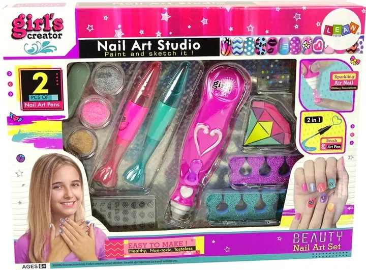 Hk Mini Dečiji Set za ukrašavanje noktiju