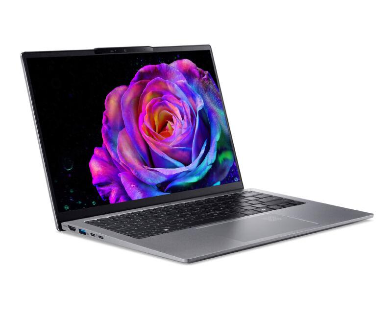ACER Laptop Swift Go 14, 14" AI OLED, Ryzen AI 7 350, 16GB, 1TB SSD, Win 11 home, Silver