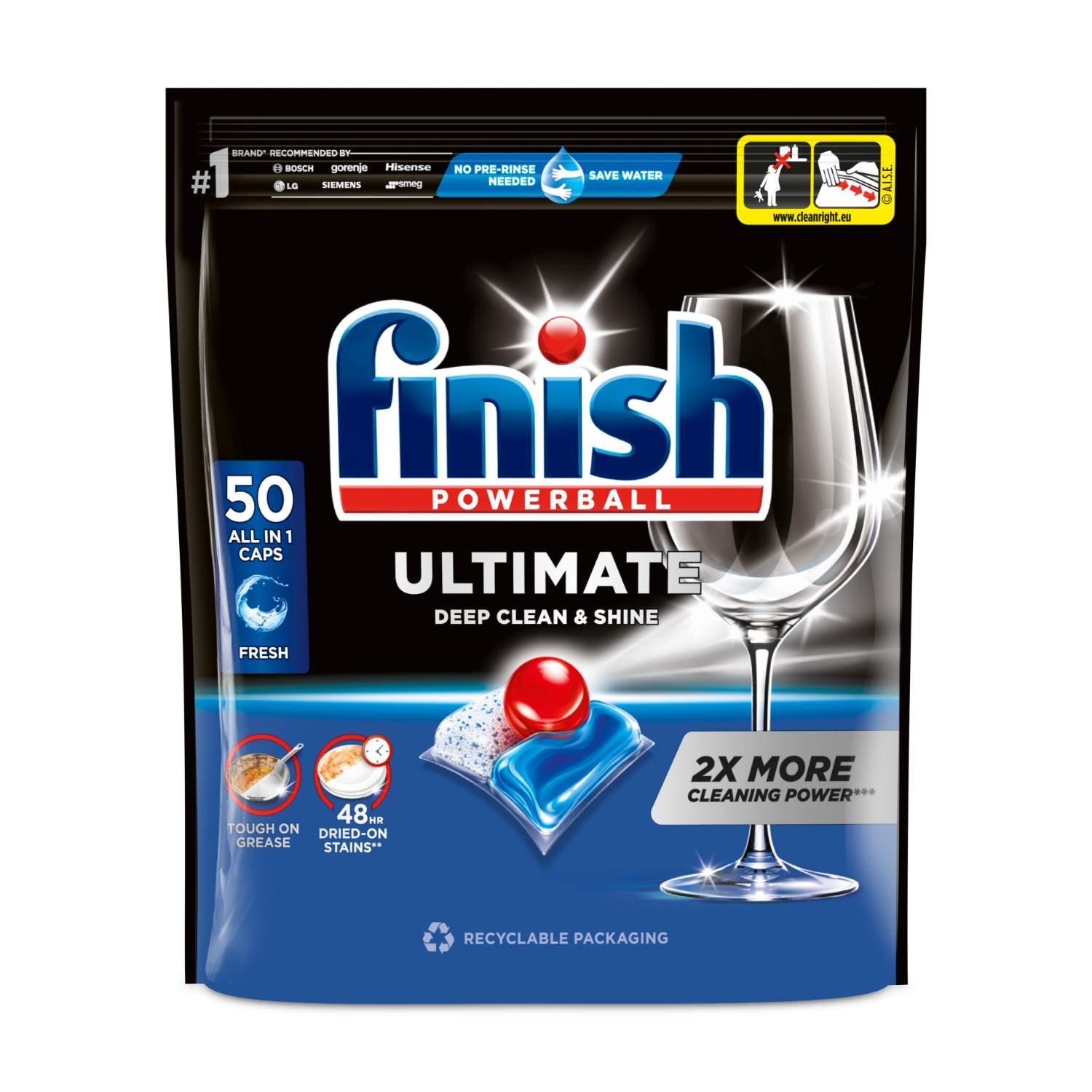 Finish Tablete za pranje sudova Quantum Ultimat Regular, 50 komada
