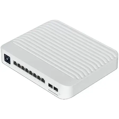 Ubiquiti Switch uređaj USW-PRO-8-POE-EU, 8 portova, Beli